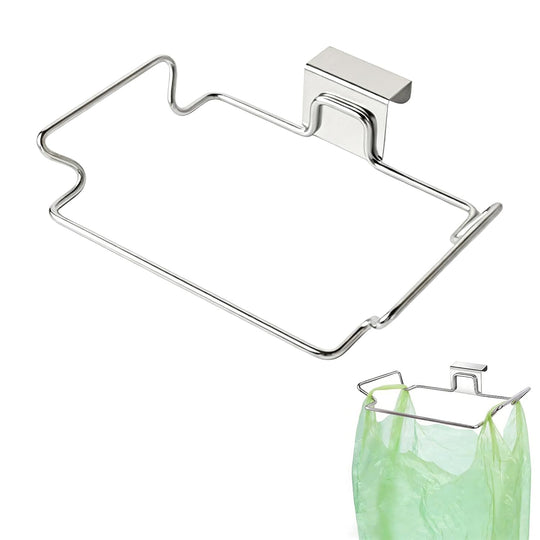 Trash Bag Holder Rack for Recycled Reusable Disposable Plastic Shopping Grocery Bags for Kitchen (MOQ 10 Pcs)