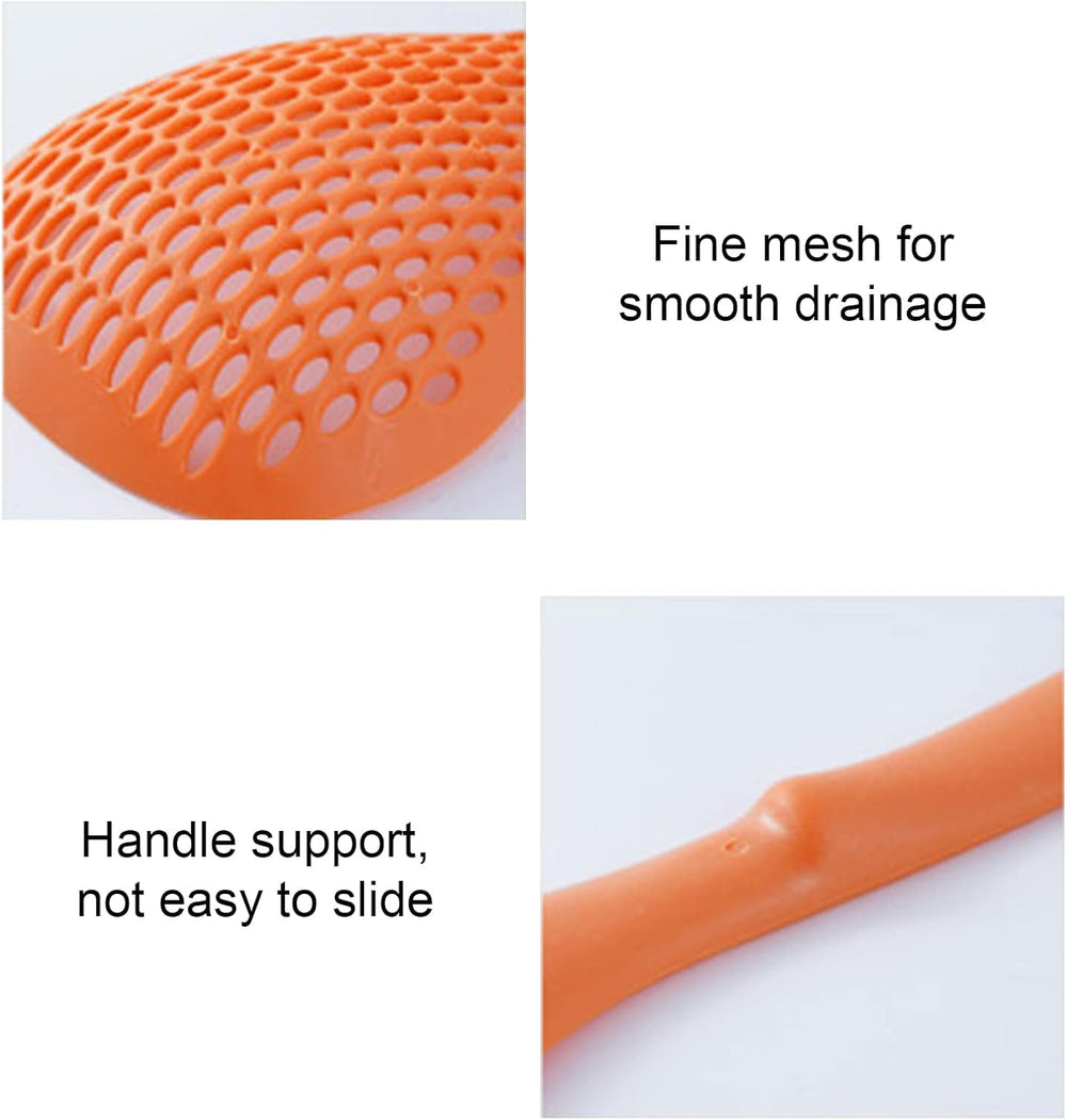 Food Strainer Scoop Colanders Slotted Pasta Spoon (MOQ 10 sets)
