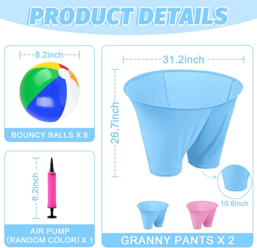 Granny Pants Yard Game,Granny Pants Outdoor Party Game (MOQ 10 Sets)