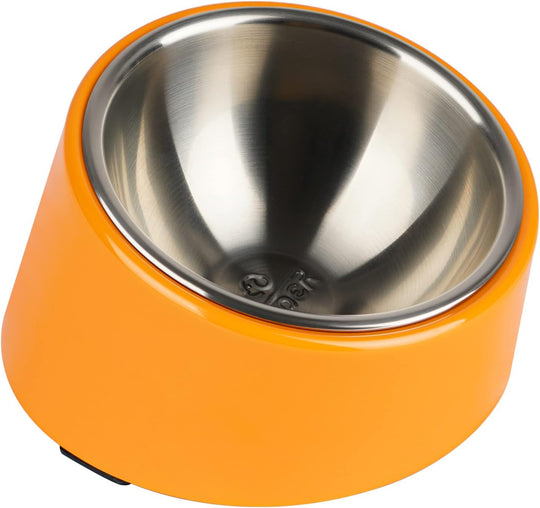 Slanted Bowl for Dogs and Cats Cup (MOQ 10 Sets)