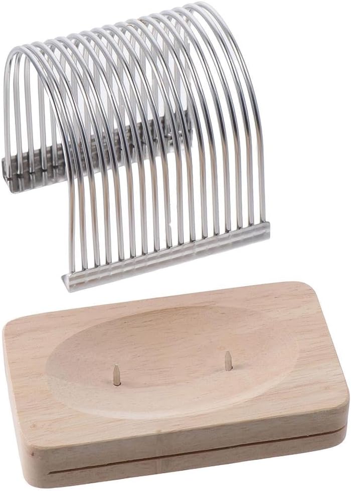 Stainless Steel Bread Slicer- Bread Slicer for Homemade Bread-Kitchen Baking Tools (MOQ 10 Sets)
