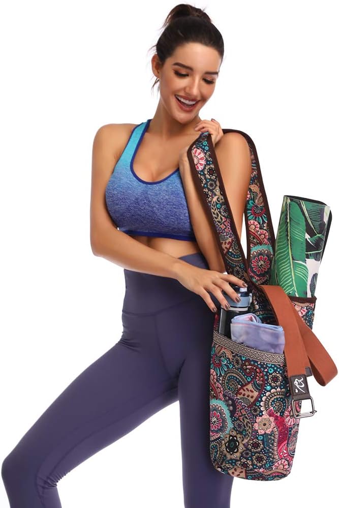 Yoga Mat Bag with Large Size Open Pocket (MOQ 10 Pcs)