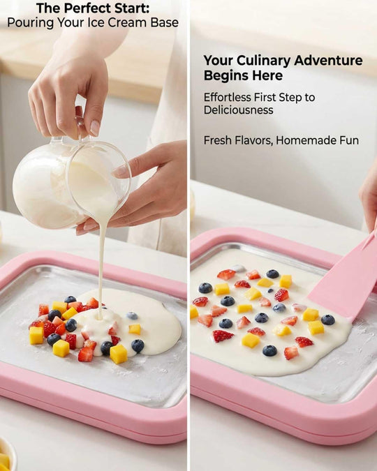 Stainless Steel Freezing Plate for Rolled Ice Cream (MOQ 10 sets)