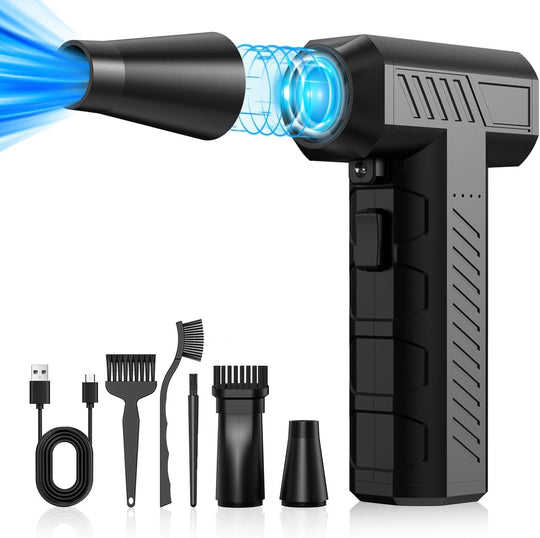 Portable Cordless Compressed Air Blower 150000RPM High Pressure Dust Cleaner (MOQ 10 Sets)