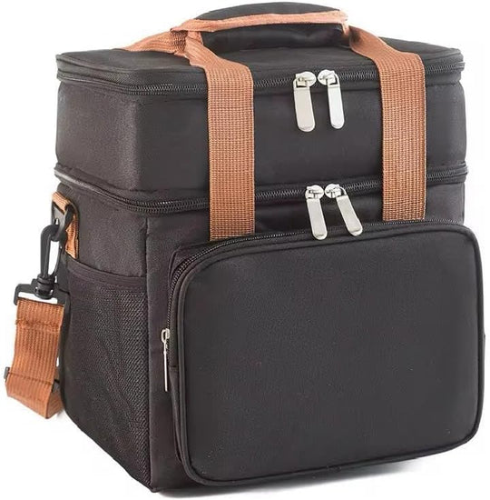 Double Layer Insulated Cooler Lunch Bag – 13L Large Capacity, Waterproof Thermal Bag