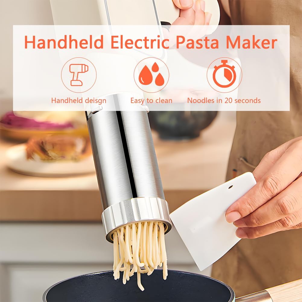 Kitchen Appliances Wireless Chargeable Portable Electric Small Handheld Automatic Noodles Making Machine