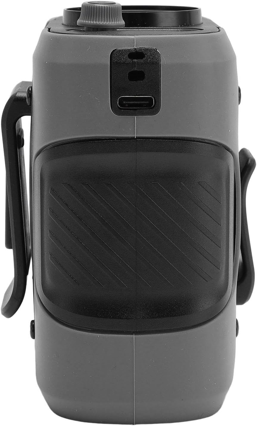 Camping Rechargeable Electric Waist Camp Cooling Fans with Flashlight