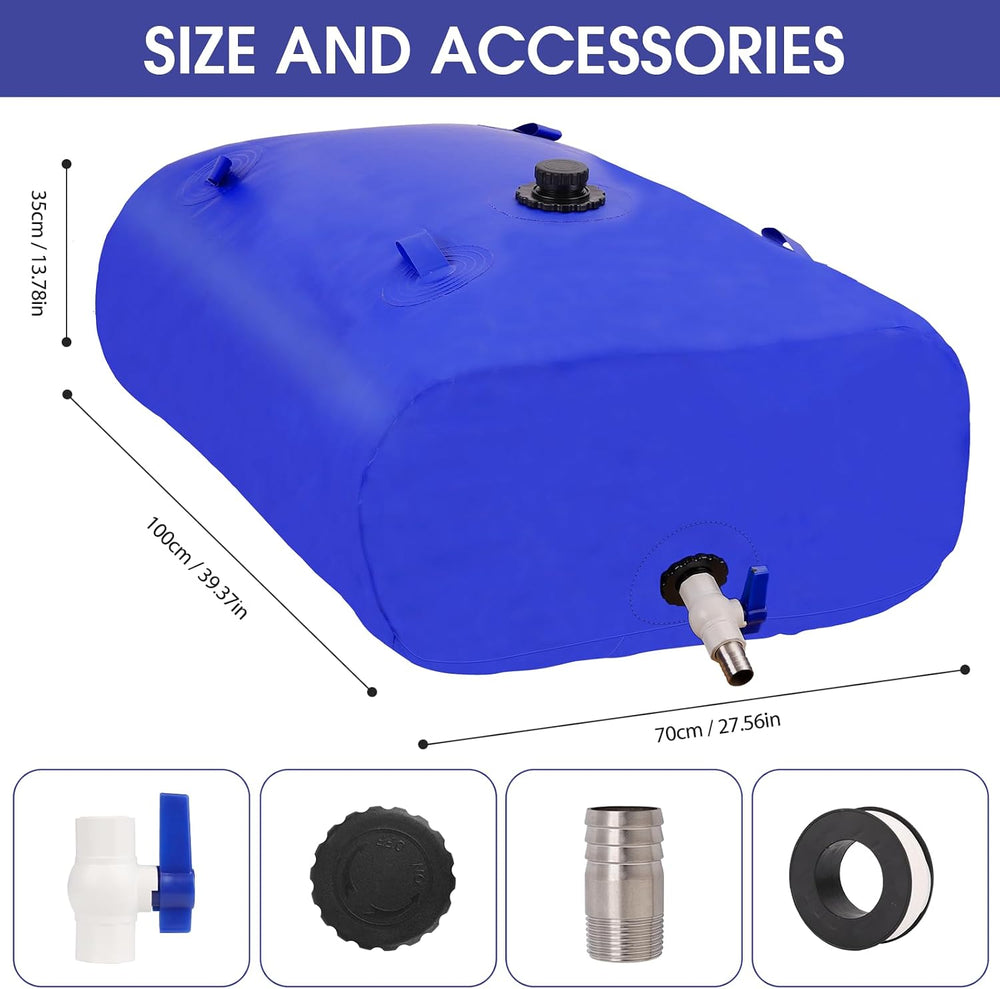 Foldable Water Bladder – Emergency Water Storage Tank (MOQ 10 Sets)