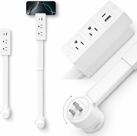 Electrical Outlet Extender Stick – Extendable Wall Outlet Extension for Hard-to-Reach Outlets, Safe & Easy Install for Home Renovation, Remodeling, and New Construction
