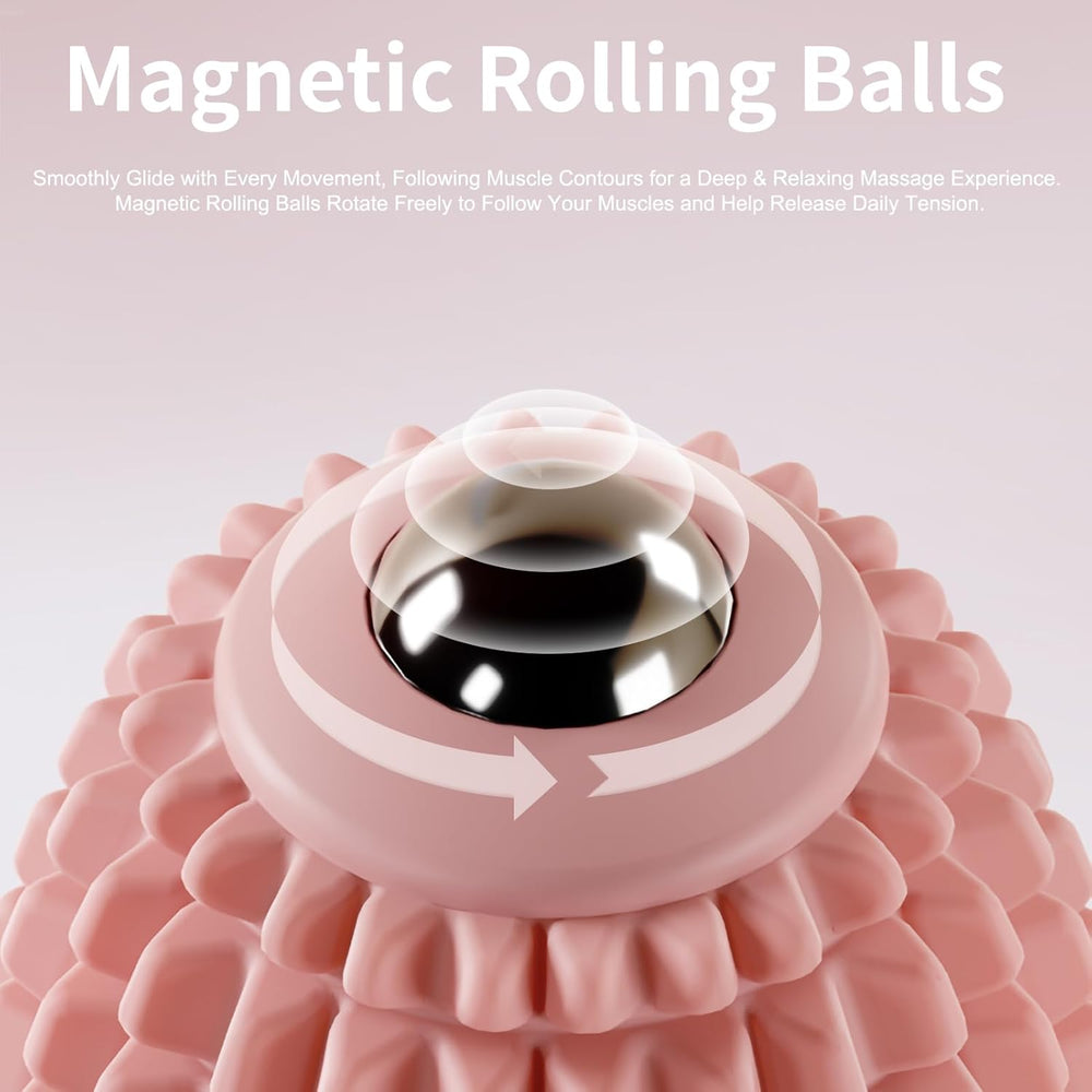 Yoga Fitness Deep Massage Relax Olive Fascia Silicone Massage Ball Roller for Arm Foot Body Waist (MOQ 10 Sets)