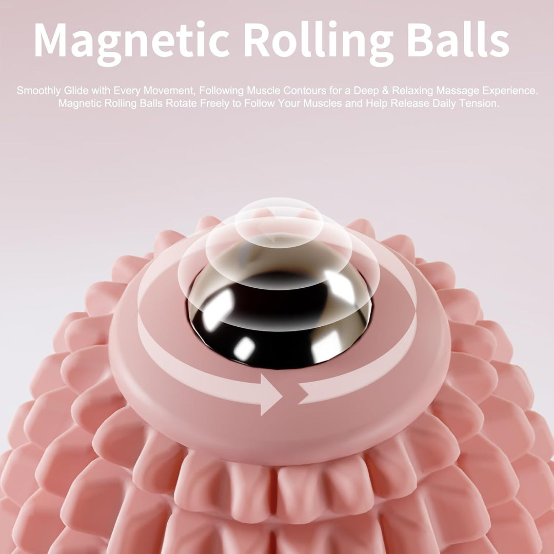 Yoga Fitness Deep Massage Relax Olive Fascia Silicone Massage Ball Roller for Arm Foot Body Waist