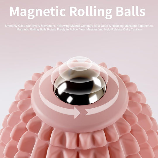 Yoga Fitness Deep Massage Relax Olive Fascia Silicone Massage Ball Roller for Arm Foot Body Waist