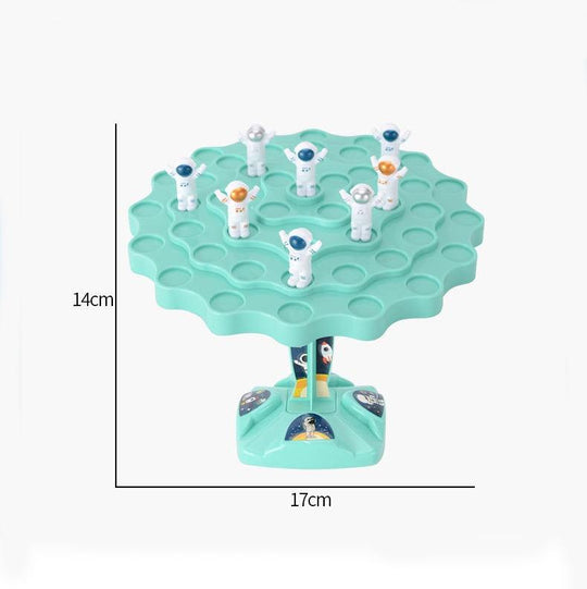 Children's Balance Astronaut Balance Tree Folding Happy Intelligence Early Education Decompression Game Table Battle, Decorating Characters