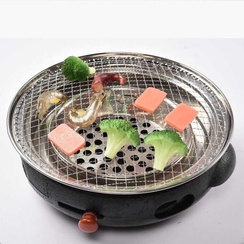 Multi-Purpose Round BBQ Grill Net, Stainless Steel Barbecue Round Grill Grate Camping Cookware Outdoor Campfire Grill Grid for Beaf Chicken Vegetables (10 Sets)