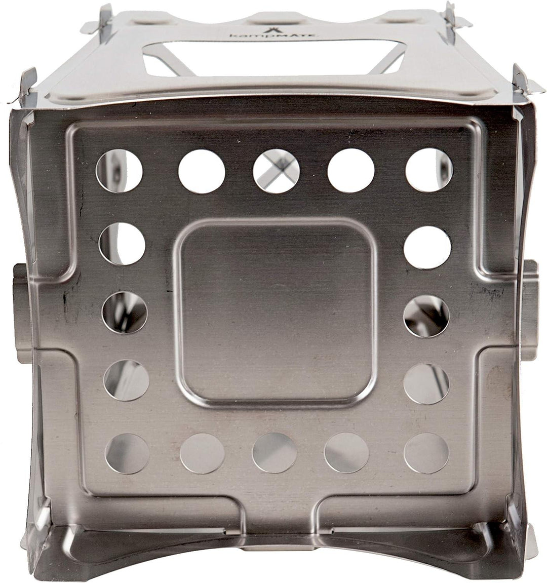 Stainless Steel with Nylon Carry Case - Perfect for Survival Packs & Emergency Preparedness, WoodFlame Ultra Lightweight Portable Wood Burning Camping Stove, Backpacking Stove.