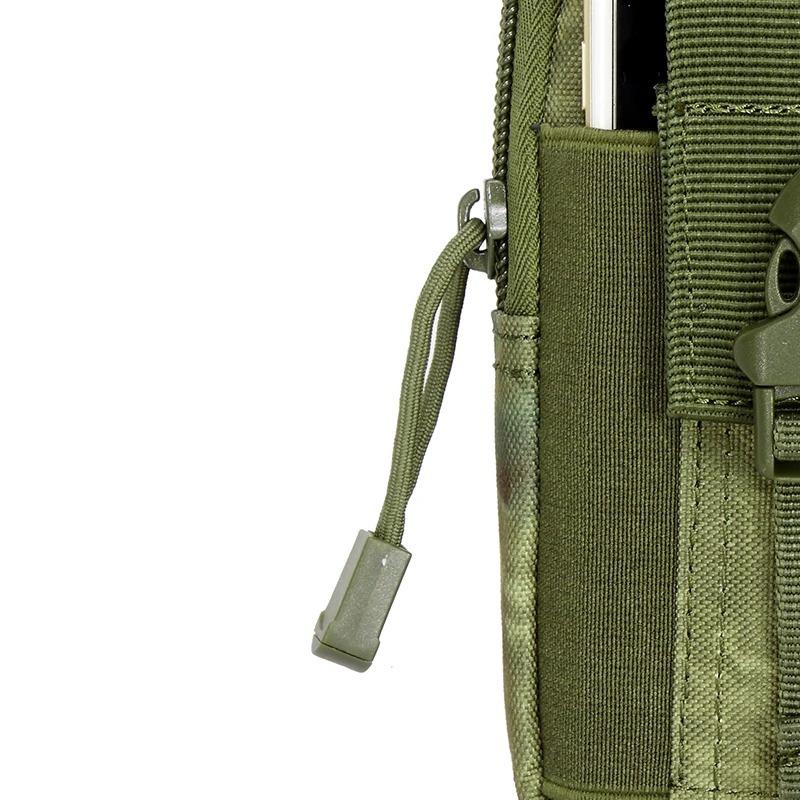 Outdoor Sport Tactical Pouch Belt Waist Pack Bag Phone Case Camping Climbing Running Hunting Small EDC Bags(10 Pack)