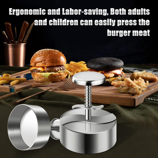 High Quality Hamburger Patty Maker Press Griddle Kit for Flat Top Grill