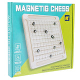 Magnetic Induction Chess Game Set,Commodum Table Top Magnet Chess Game, Magnetic Rocks Game Puzzle Toy Family Party Strategy Game for Kids Adults,Magnet Chess Game Board with Stones(Bulk 3 Sets)