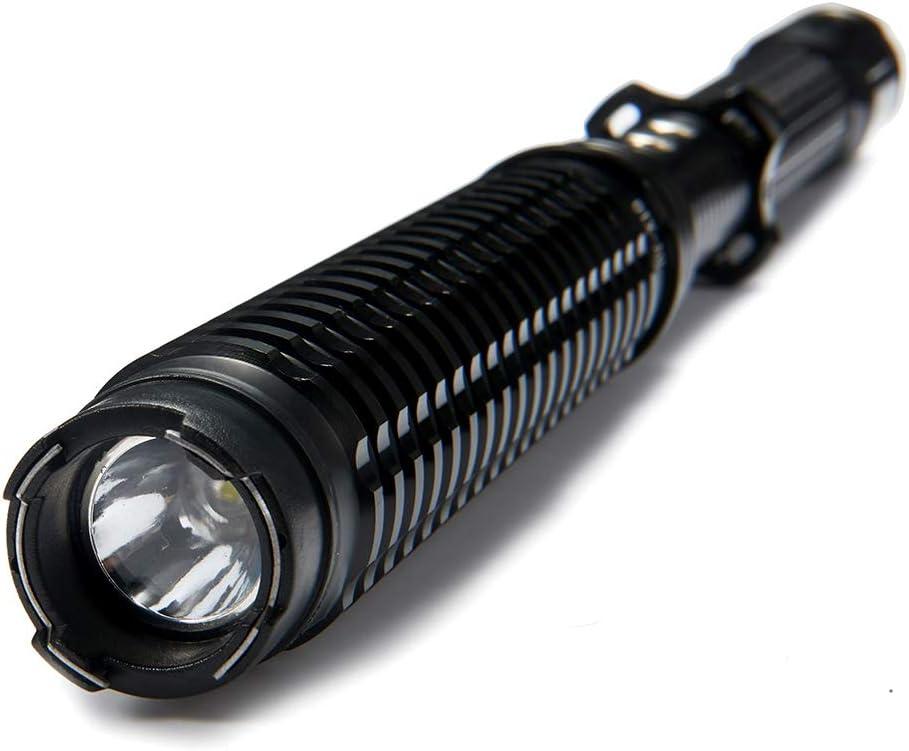 Perfect for Pet Walking, Portable, Survival, Outdoors Rechargeable Self Defense Flashlight