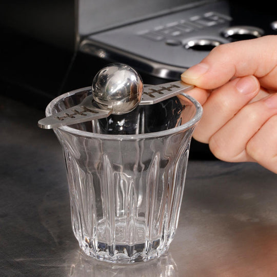 Frozen Ball for Espresso Coffee Espresso Cooling Tool Stainless Steel Chiller Ball/Ice Sphere, Espresso Cooler