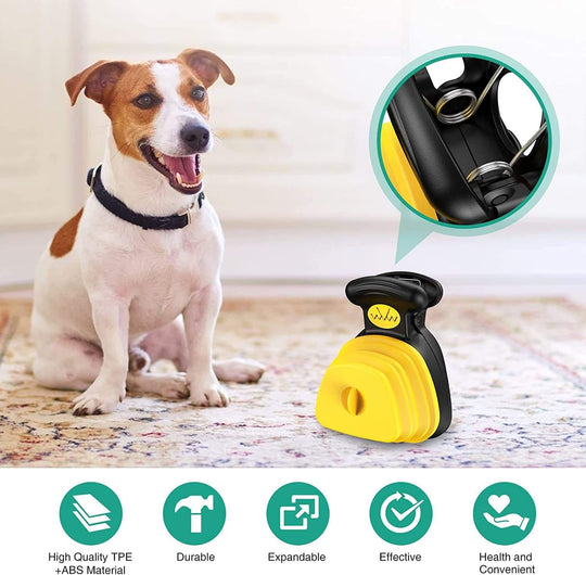 Pet Poop Picker Plastic Folding Pet Pooper Scooper With Bags