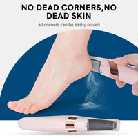 Foot Grinder Professional Electric Pedicure Tool USB Rechargeable File Callus Remover Body Exfoliator Heel Grinding Roller(10 Pack)