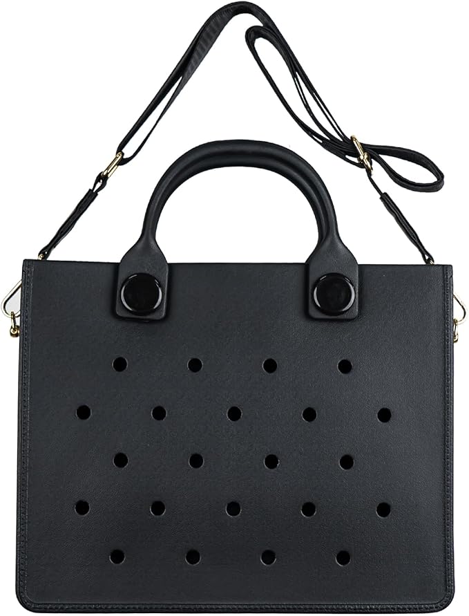 EVA Beach Bag Tote for Women, Waterproof Sandproof Lightweight Diy Charm Handbag