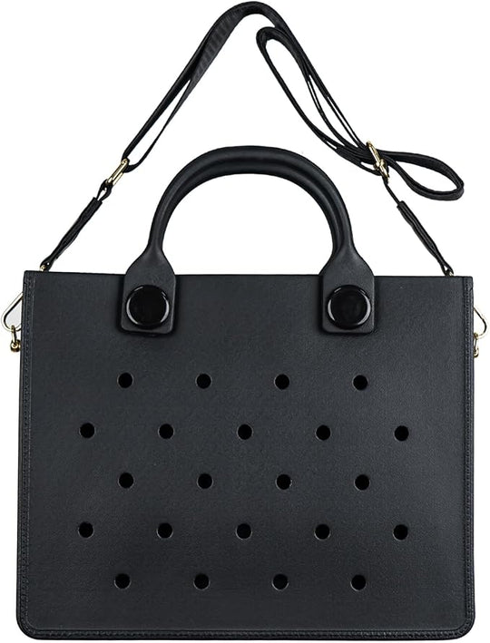 EVA Beach Bag Tote for Women, Waterproof Sandproof Lightweight Diy Charm Handbag