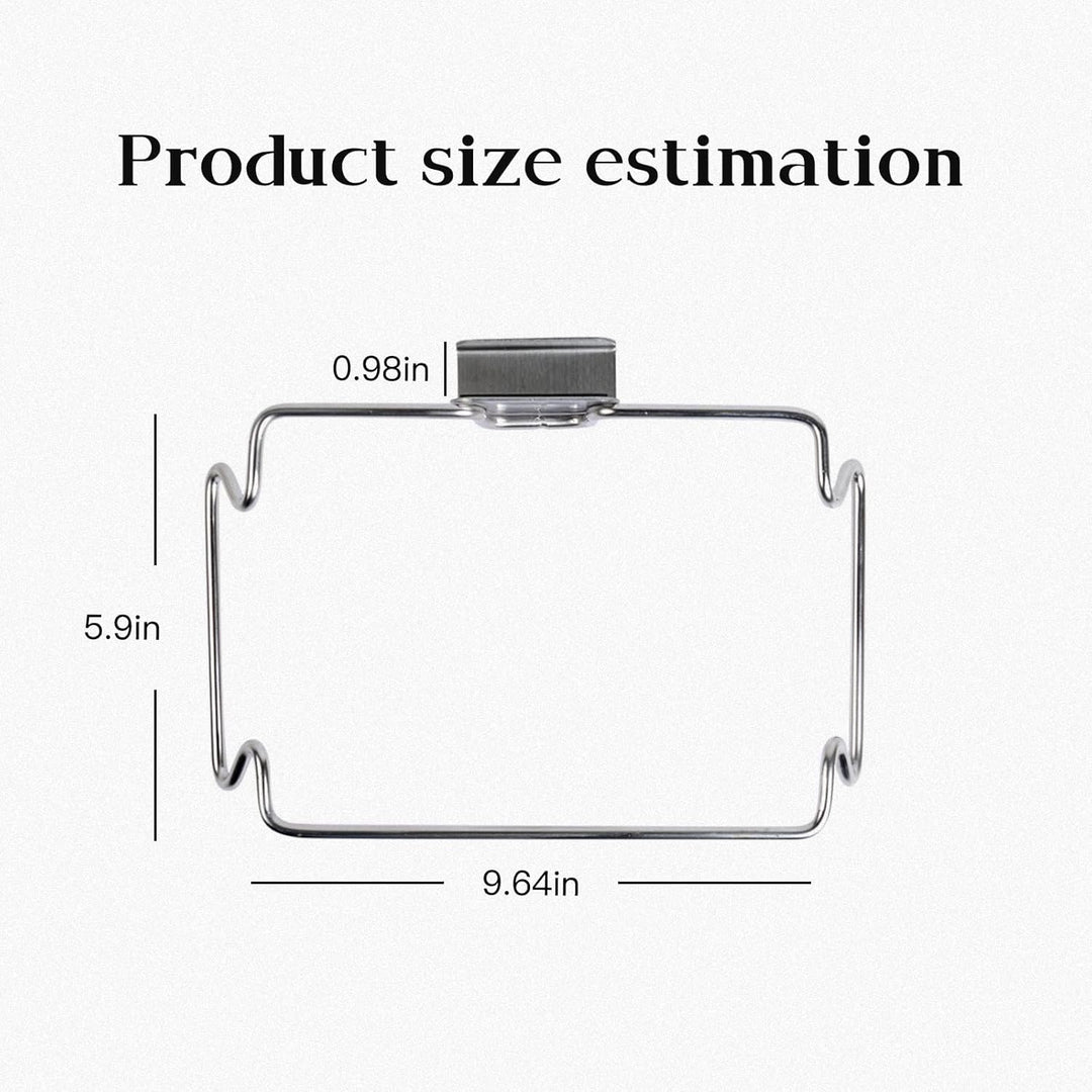 Trash Bag Holder Rack for Recycled Reusable Disposable Plastic Shopping Grocery Bags for Kitchen (MOQ 10 Pcs)