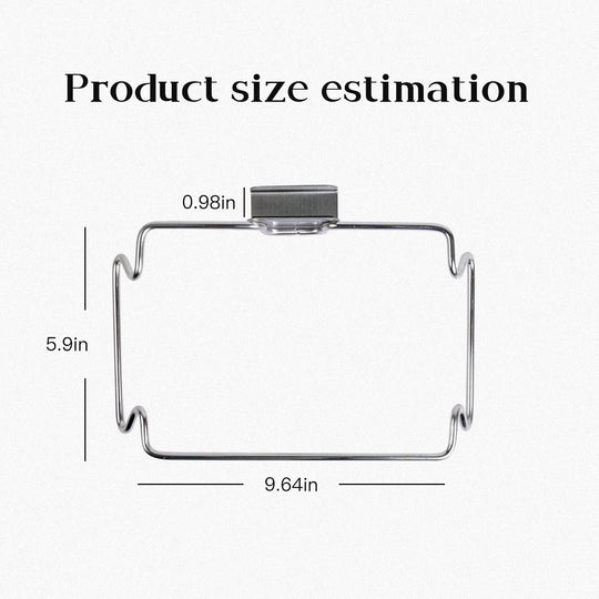 Trash Bag Holder Rack for Recycled Reusable Disposable Plastic Shopping Grocery Bags for Kitchen (MOQ 10 Pcs)