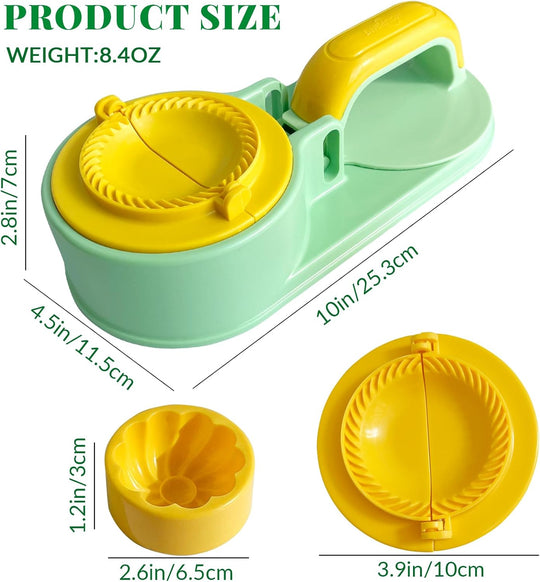 Multifunctional DIY Dumpling Skin Dough Presser (MOQ 10 Sets)