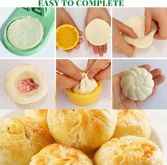Multifunctional DIY Dumpling Skin Dough Presser (MOQ 10 Sets)