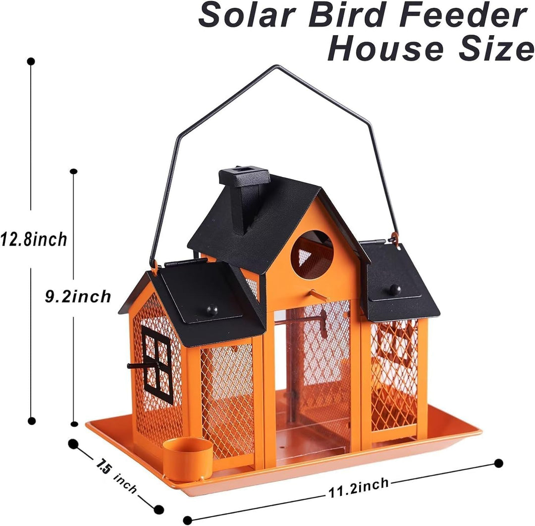 Metal Wild Bird Feeder for Outdoors, Large Cardinal Bird Feeder Birdhouses (MOQ 10 Sets)