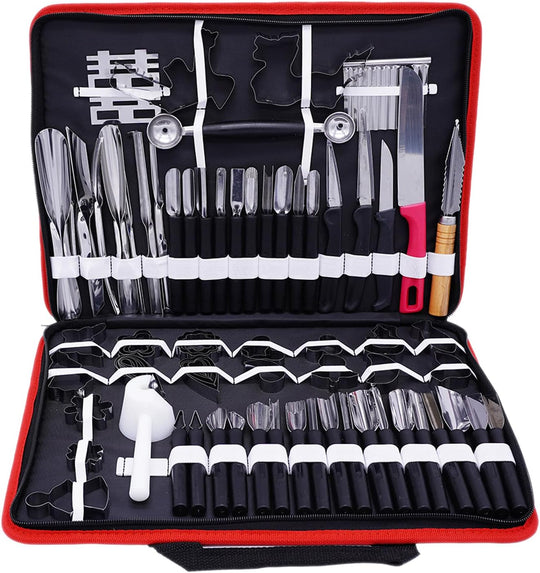 Multifunctional Portable Vegetable Fruit Food Engraving Peeling Kitchen Carving Sculpting Modeling Tools (MOQ 10 Sets)
