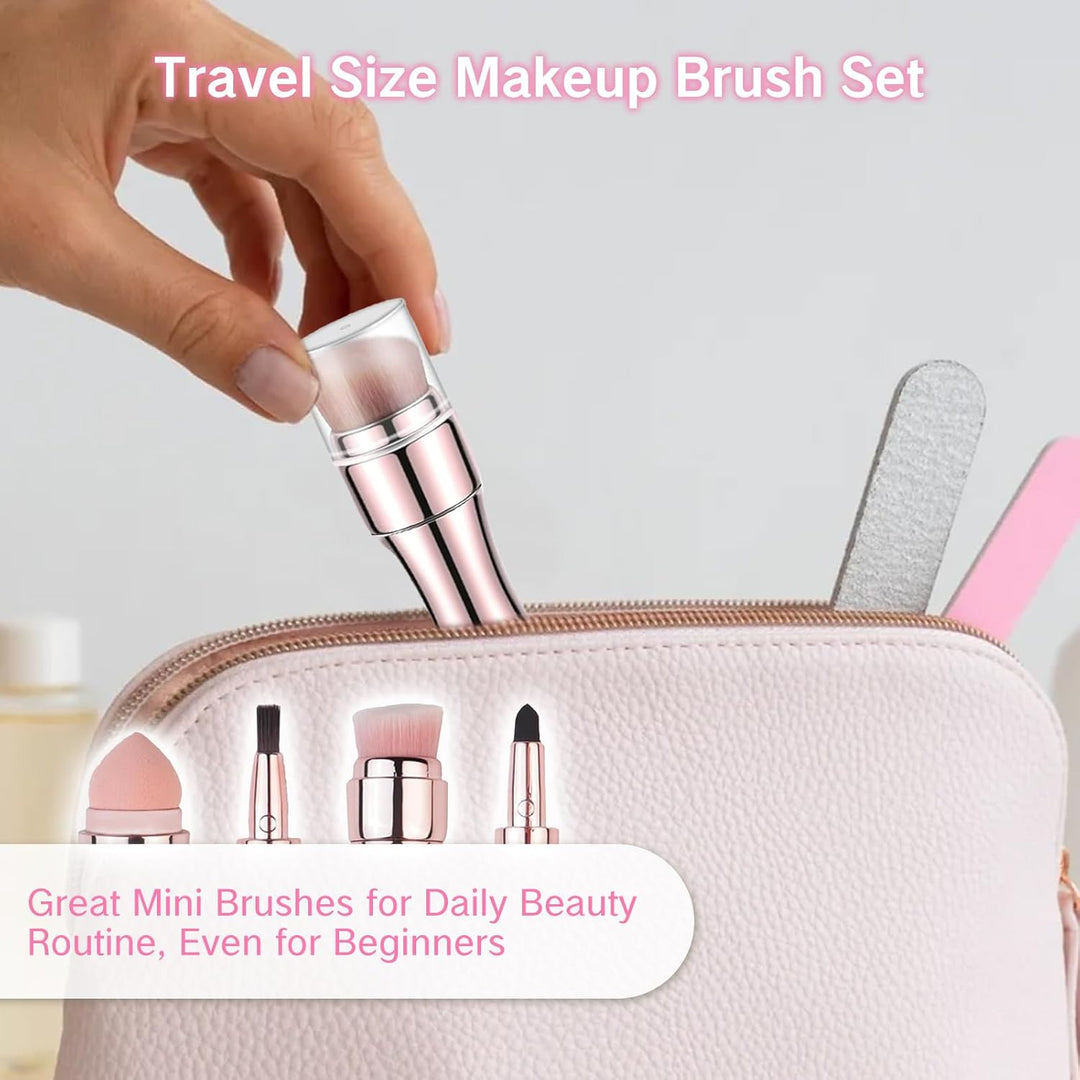 Premium Makeup Brush Travel Makeup Brush set Dual Ended