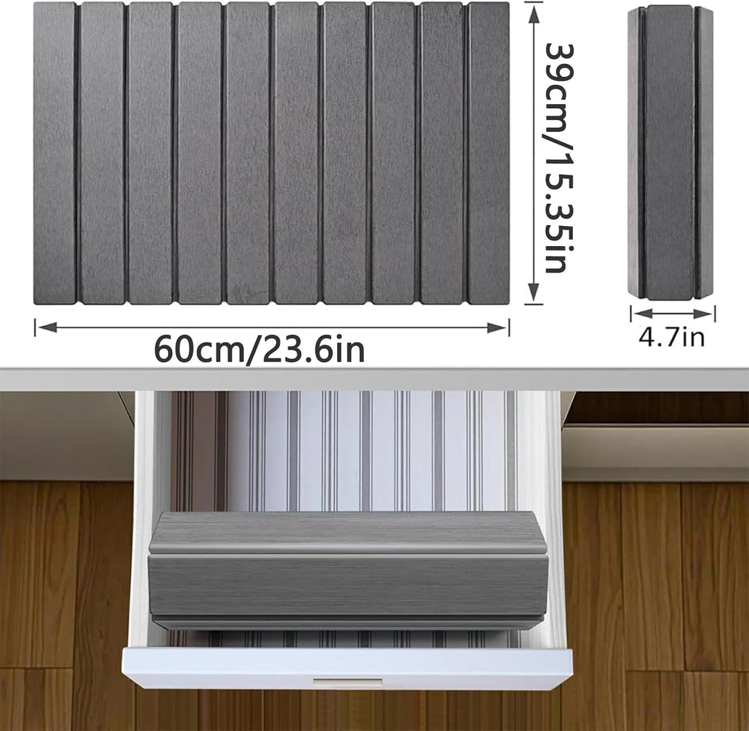 Super Absorbent Diatomite Drying Stone — Fast-Dry Eco Mat for Dishes, Counters & Bathroom Sink