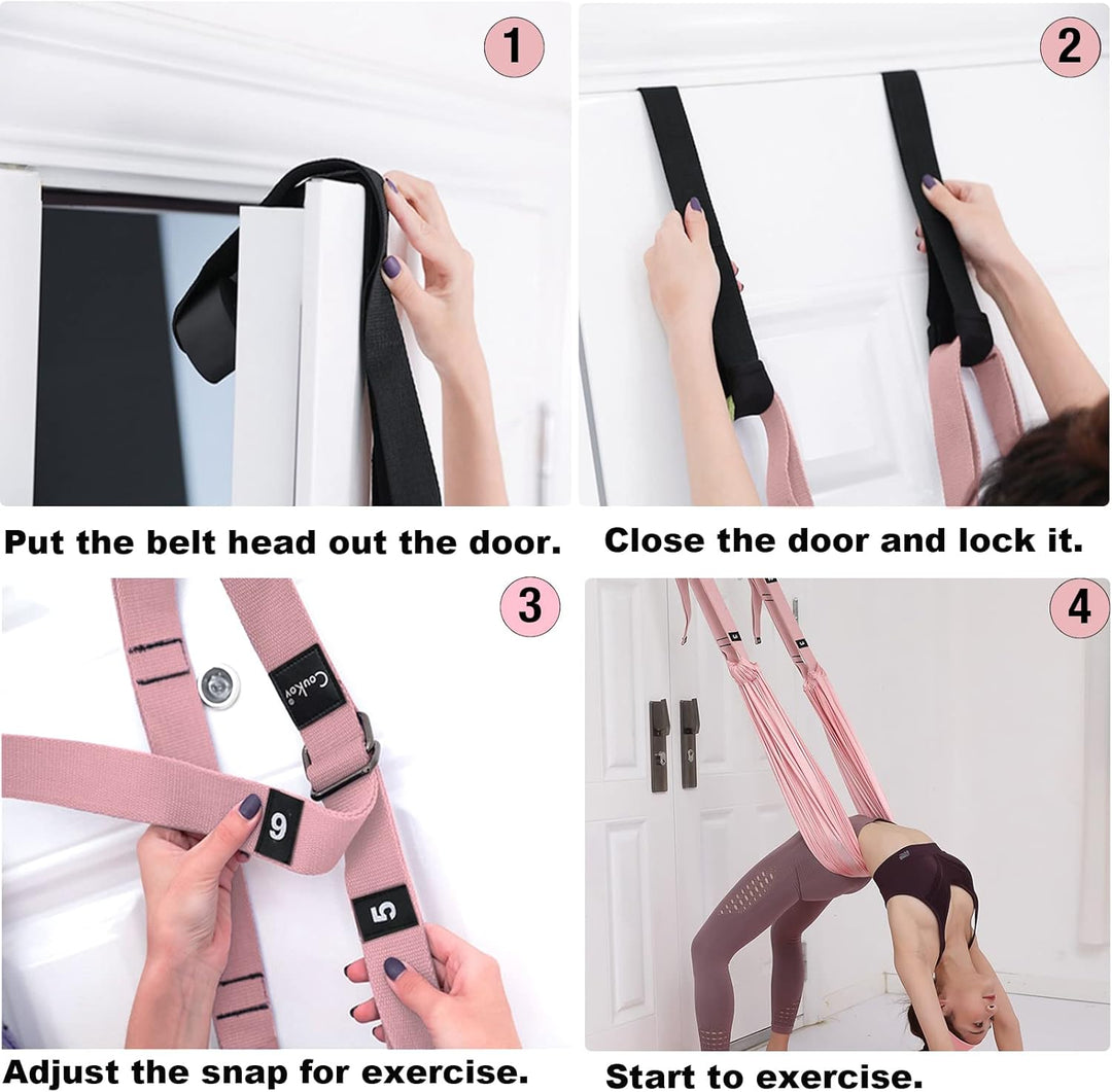 Leg Stretcher Strap Aerial Rope Stretching Strap Fitness Belt
