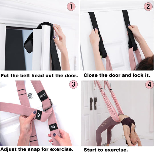 Leg Stretcher Strap Aerial Rope Stretching Strap Fitness Belt