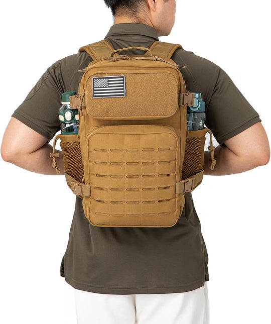 Military Tactical Backpack For Men Molle Daypack 3 Day Bug Out Bag Hikin