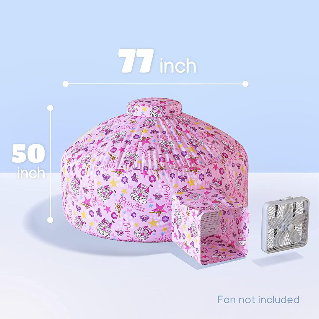 VIGOR Spacious Kids Fort Indoor Playhouse Tent – Large Play Castle for Boys & Girls Ages 3-14 | Imaginative Play, Easy Setup