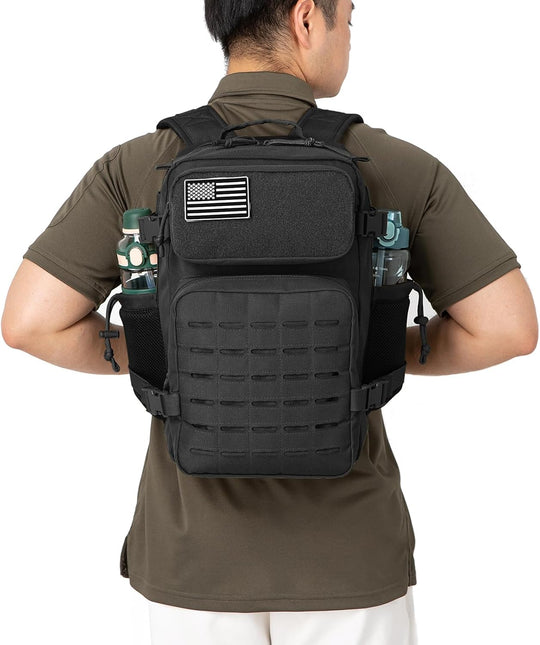 Military Tactical Backpack For Men Molle Daypack 3 Day Bug Out Bag Hikin