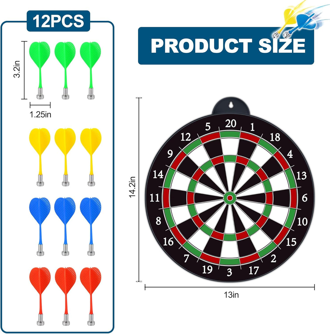 Magnetic Dart Board 12pcs Magnetic Darts Excellent Indoor Game and Party Games (MOQ 10 Sets)