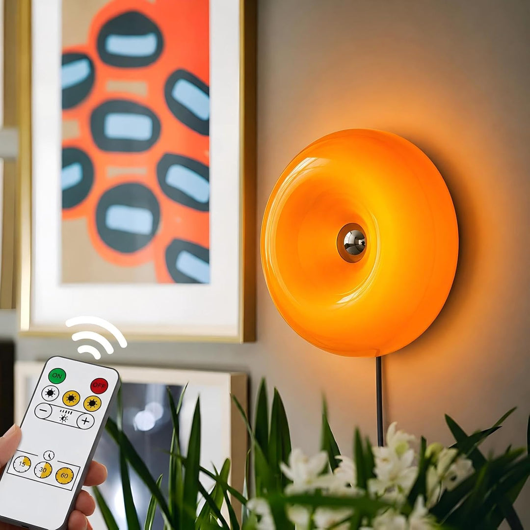 Modern Dimmable Ambient Table Lamp with Touch & Remote Control – Warm LED Mood Light for Bedroom, Living Room & Nightstand