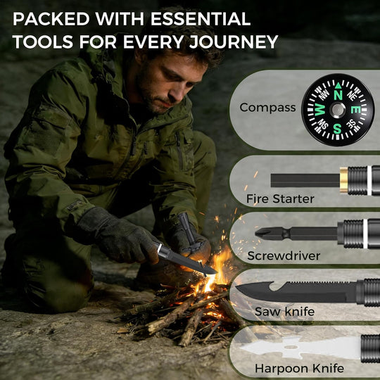 Lightweight Collapsible Walking Adjustable Foldable Walking Trekking Poles