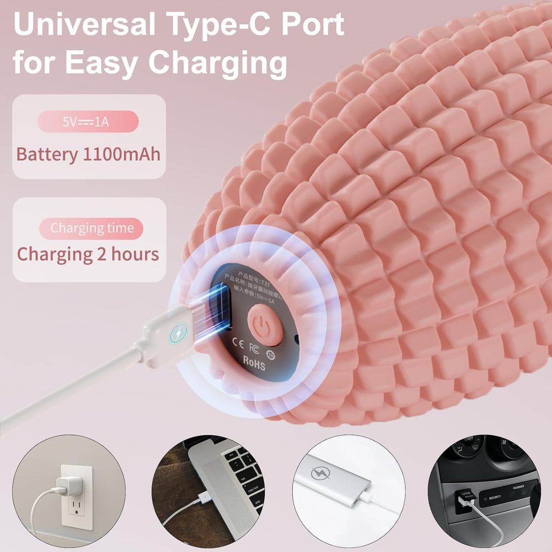 Yoga Fitness Deep Massage Relax Olive Fascia Silicone Massage Ball Roller for Arm Foot Body Waist