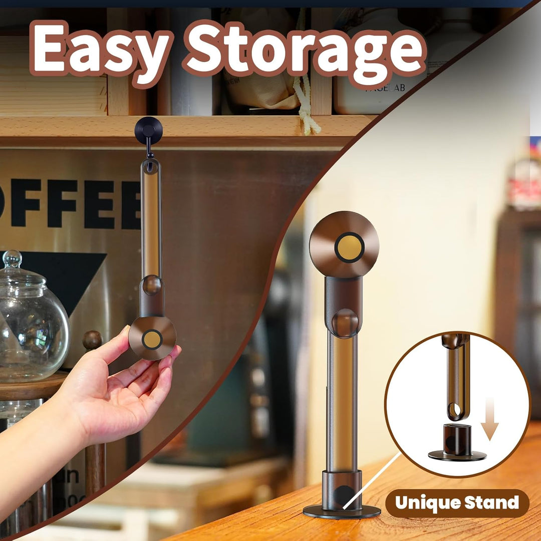 Premium Coffee Scoop Funnel with Dosing Ring