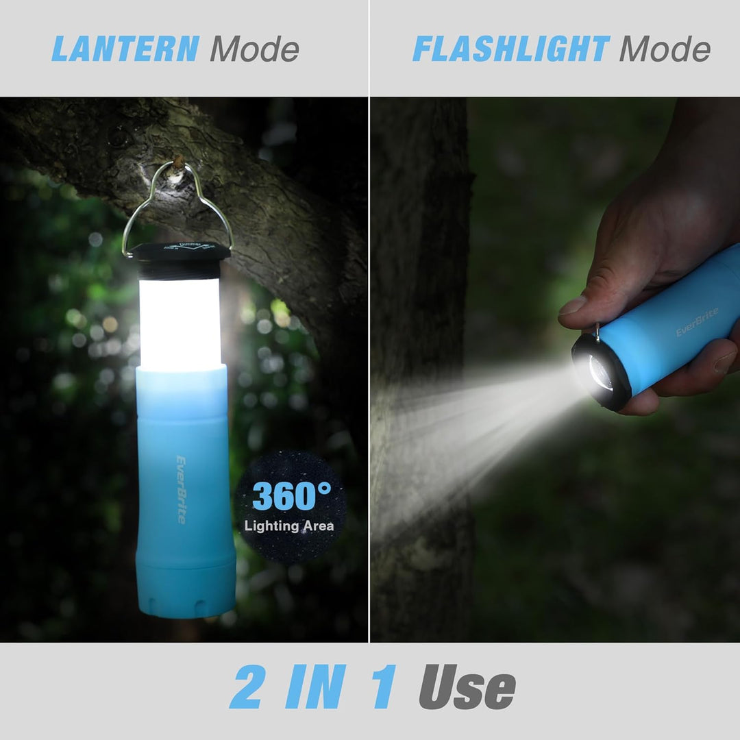 Portable 2 in 1 LED Telescopic Camping Lantern (10 Pack)