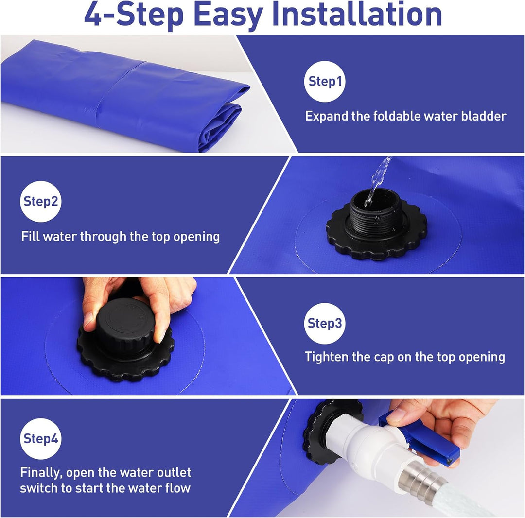 Foldable Water Bladder – Emergency Water Storage Tank (MOQ 10 Sets)