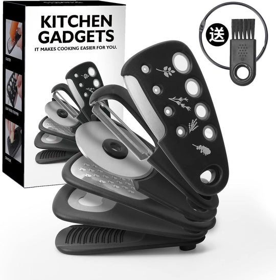 Space saving Cooking Kitchen Accessories 6 in 1 Kitchen Folding Small Tool