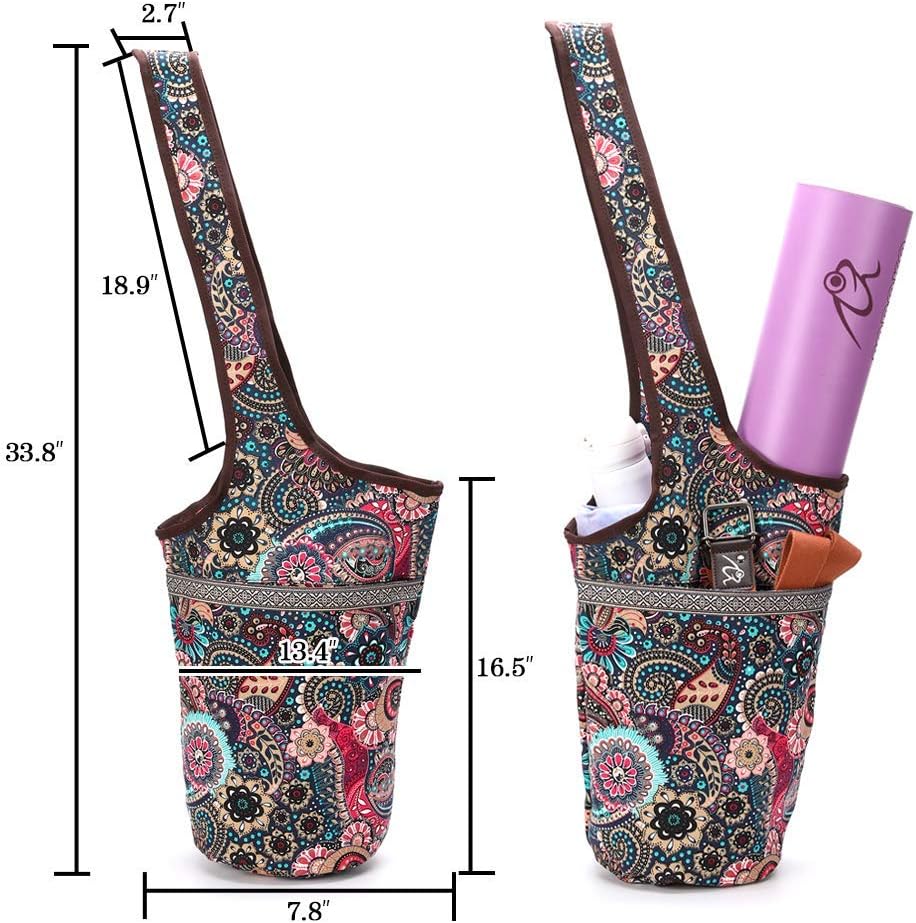 Yoga Mat Bag with Large Size Open Pocket (MOQ 10 Pcs)